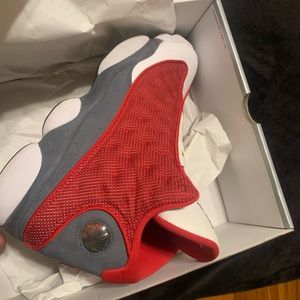 Jordan Bordeaux 1s sz 11.5 and jordan 13s red flint sz 12 . $180 for both